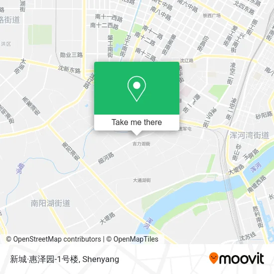 新城·惠泽园-1号楼 map