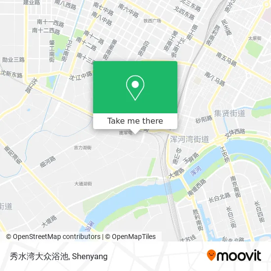 秀水湾大众浴池 map