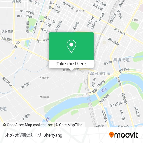 永盛·水调歌城一期 map