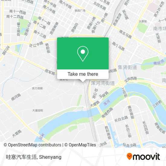 哇塞汽车生活 map