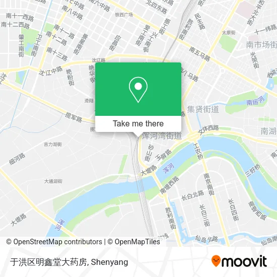 于洪区明鑫堂大药房 map