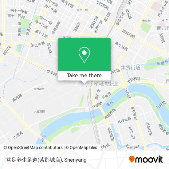 益足养生足道(紫郡城店) map