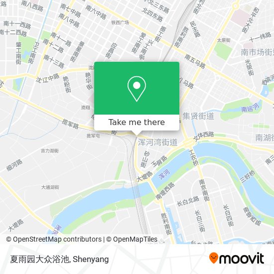 夏雨园大众浴池 map