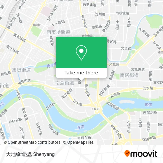 天地缘造型 map