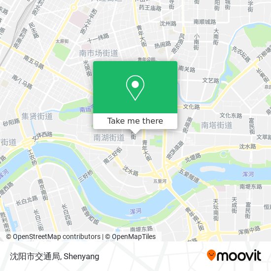 沈阳市交通局 map
