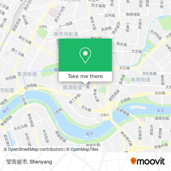 莹营超市 map