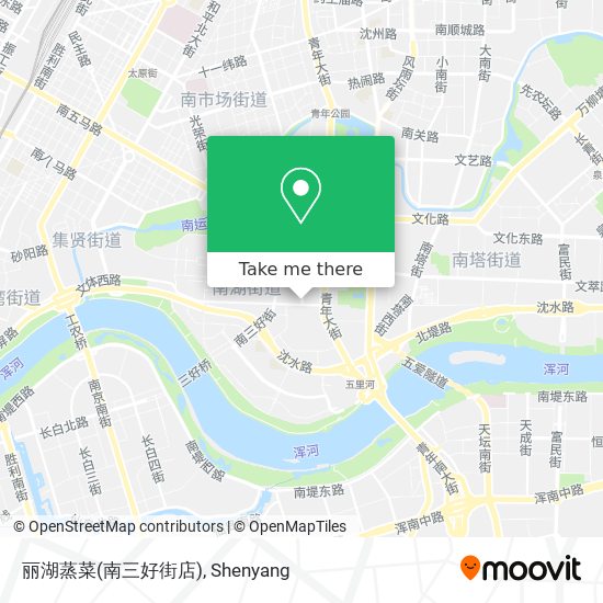 丽湖蒸菜(南三好街店) map