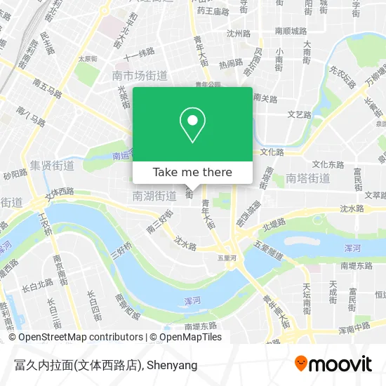 冨久内拉面(文体西路店) map
