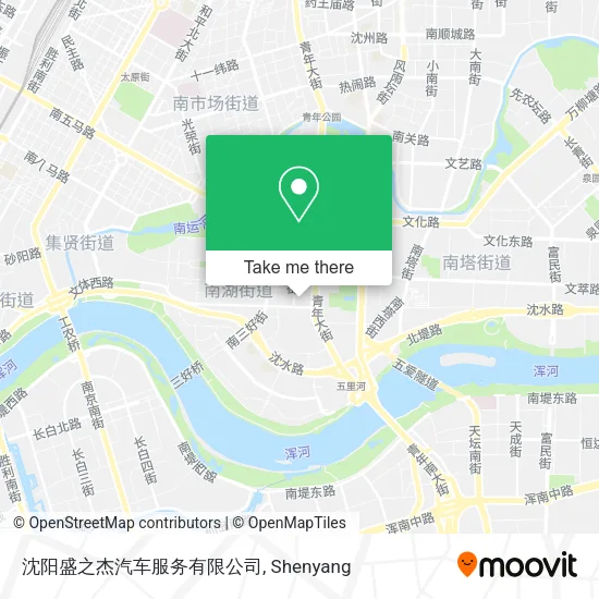 沈阳盛之杰汽车服务有限公司 map