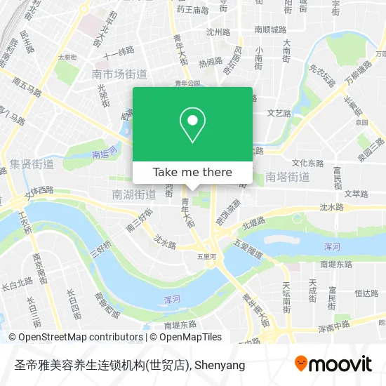 圣帝雅美容养生连锁机构(世贸店) map