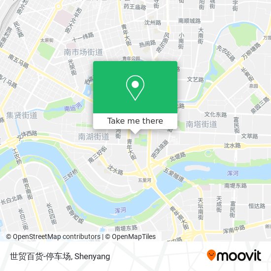 世贸百货-停车场 map
