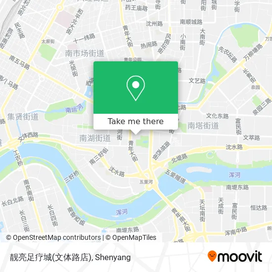 靓亮足疗城(文体路店) map