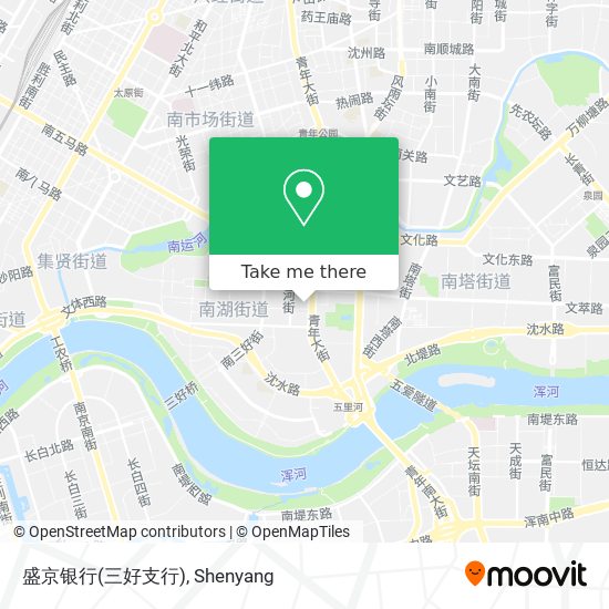 盛京银行(三好支行) map
