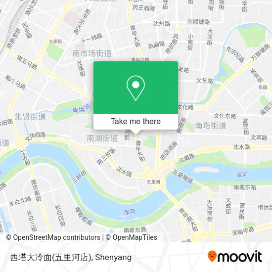 西塔大冷面(五里河店) map