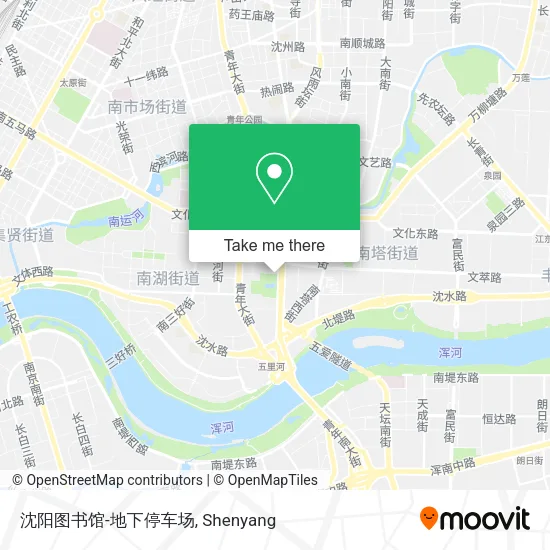 沈阳图书馆-地下停车场 map