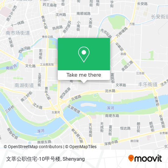 文萃公职住宅-10甲号楼 map