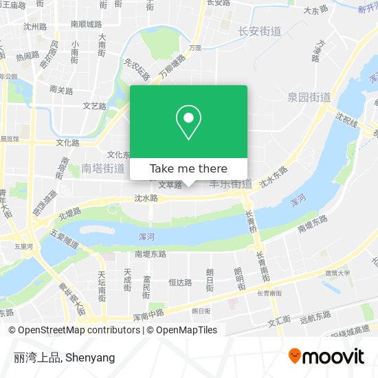 丽湾上品 map