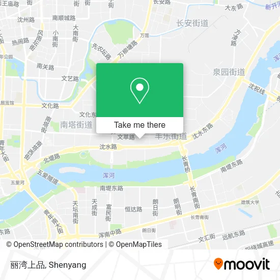 丽湾上品 map