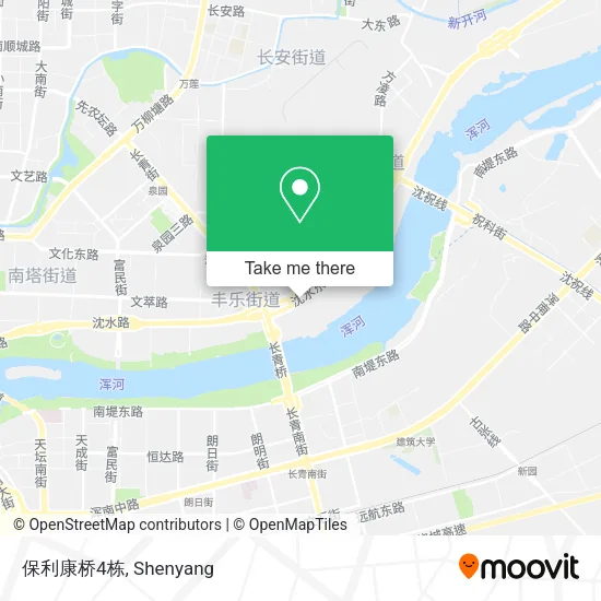保利康桥4栋 map