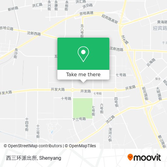 西三环派出所 map