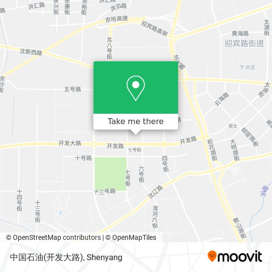 中国石油(开发大路) map
