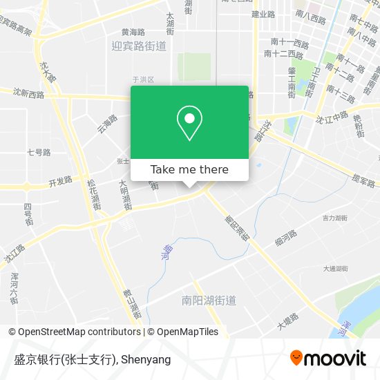 盛京银行(张士支行) map