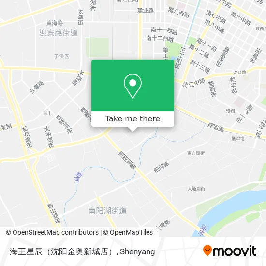 海王星辰（沈阳金奥新城店） map