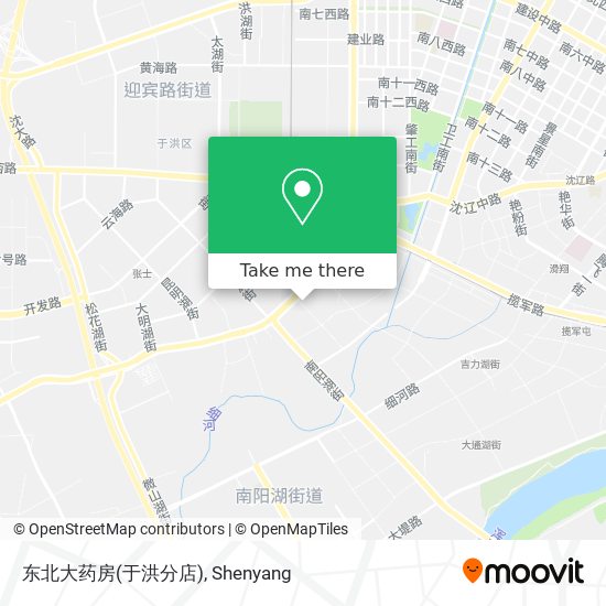 东北大药房(于洪分店) map