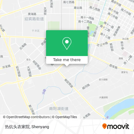 热炕头农家院 map