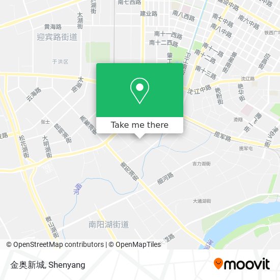 金奥新城 map