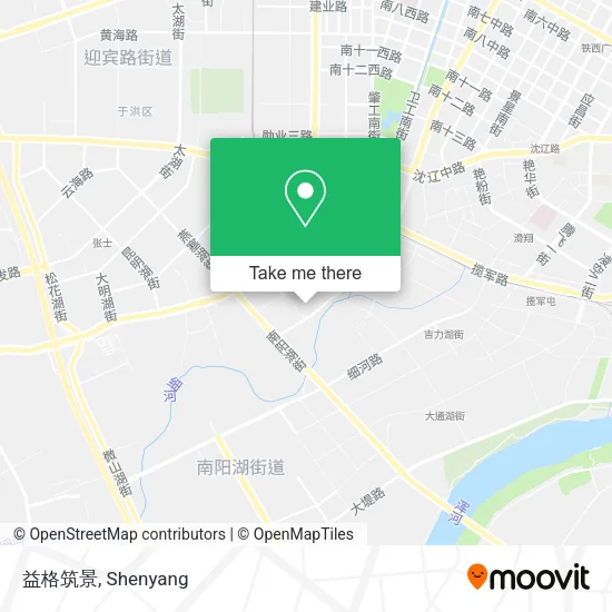 益格筑景 map