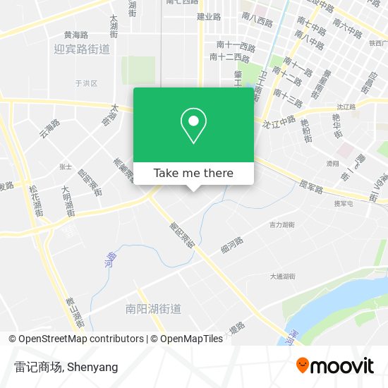 雷记商场 map