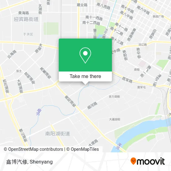 鑫博汽修 map