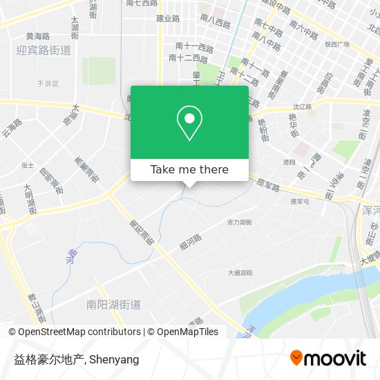 益格豪尔地产 map