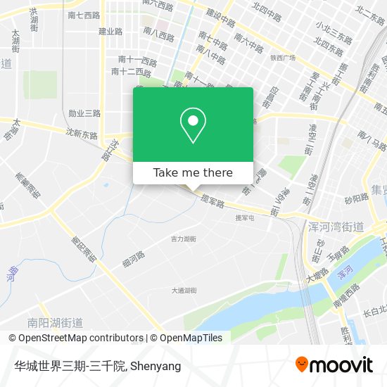 华城世界三期-三千院 map