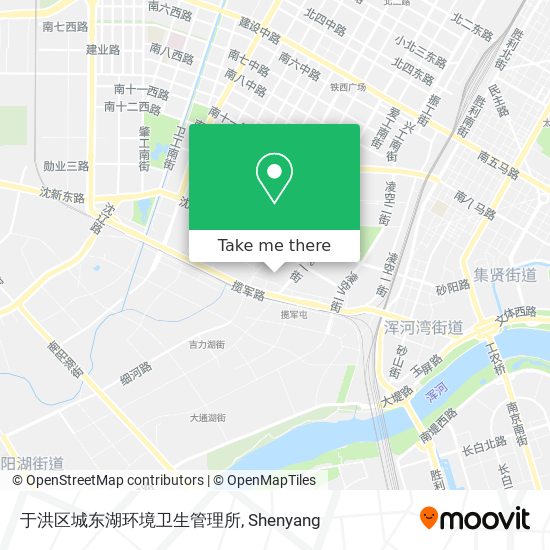 于洪区城东湖环境卫生管理所 map