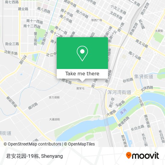 君安花园-19栋 map