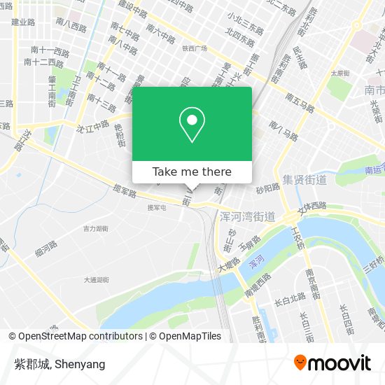 紫郡城 map