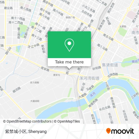 紫禁城小区 map