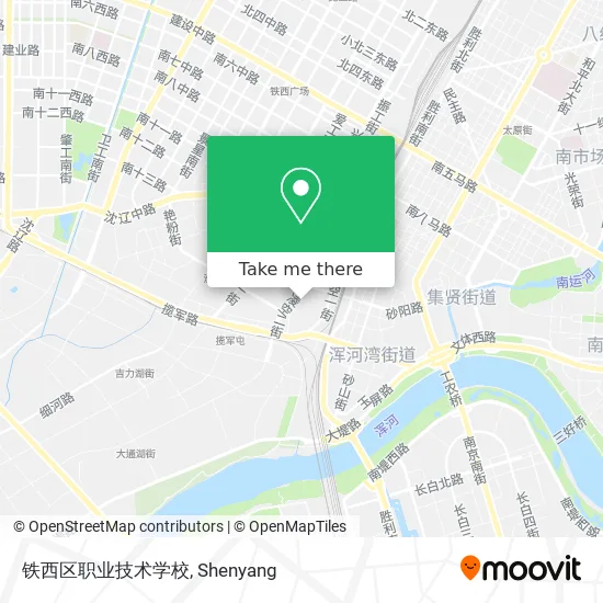 铁西区职业技术学校 map