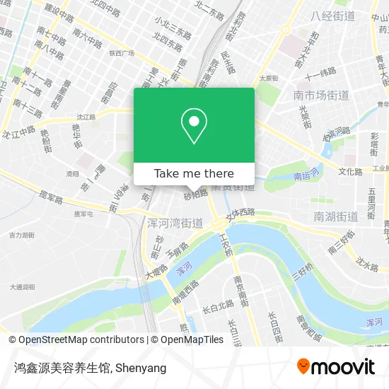 鸿鑫源美容养生馆 map
