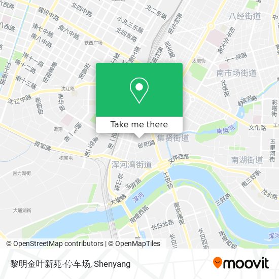 黎明金叶新苑-停车场 map