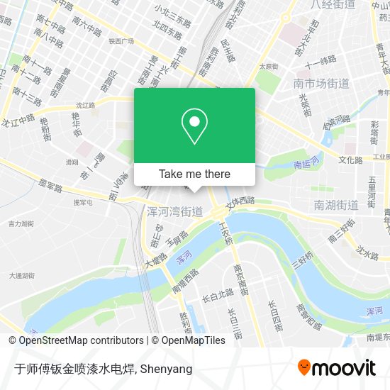 于师傅钣金喷漆水电焊 map
