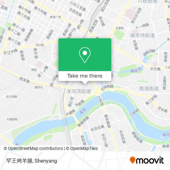 罕王烤羊腿 map