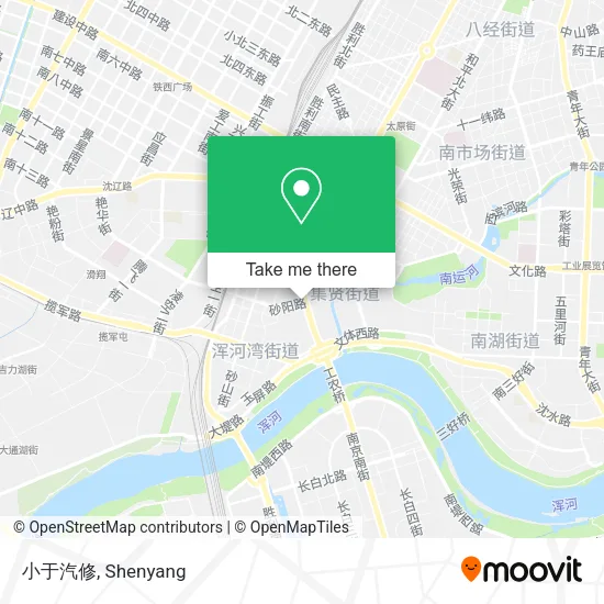 小于汽修 map