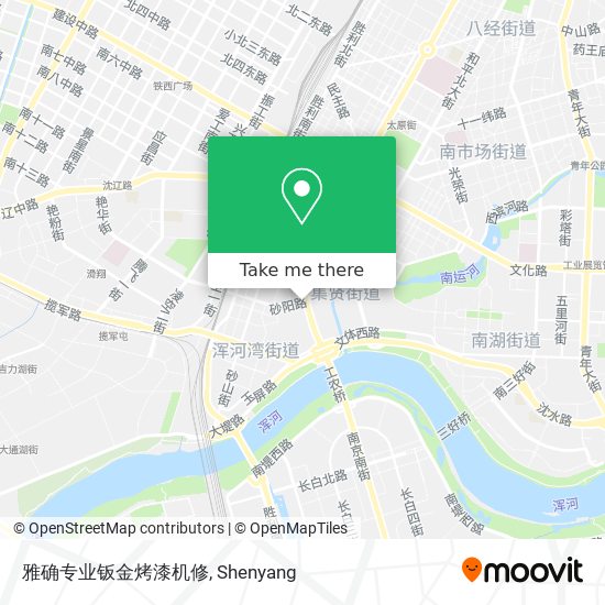 雅确专业钣金烤漆机修 map