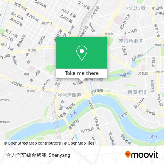 合力汽车钣金烤漆 map