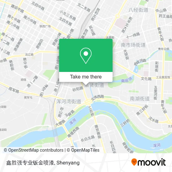 鑫胜强专业钣金喷漆 map