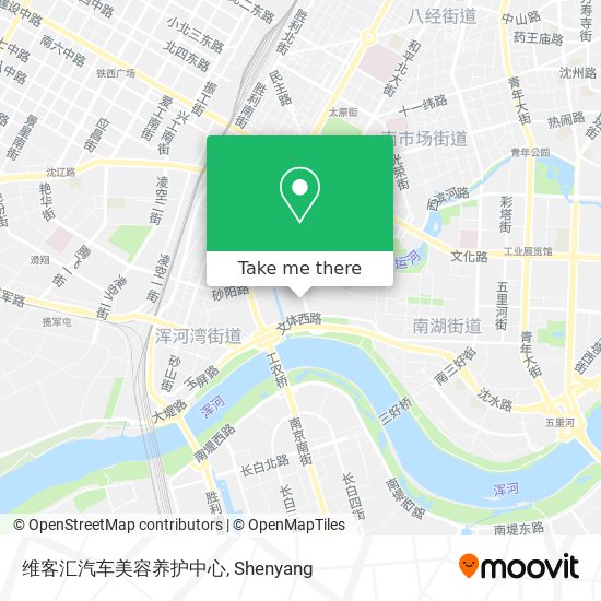 维客汇汽车美容养护中心 map