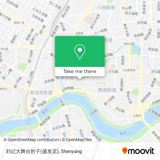 刘记大舞台肘子(盛发店) map
